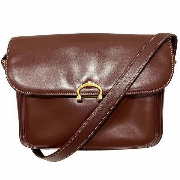 Vintage-Inspired Cartier Must Line Leather Shoulder Bag Chic Bags, Shop Now