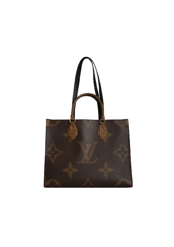 High-Quality Bags On Flash Sale REVERSE MONOGRAM GIANT ONTHEGO MM Statement Handbags At Unbeatable Discounts