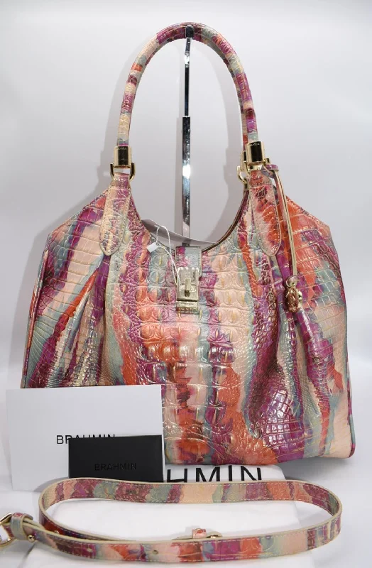 Vibrant Bags With Discounts Brahmin Celia Shoulder Bag in Destiny Melbourne Luxury Handbags, Budget-Friendly