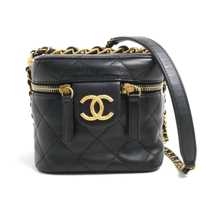 Fashion Forward Femininity Chanel Matelasse Small Vanity Chain Shoulder Bag Designer-Inspired Bags At Reduced Prices