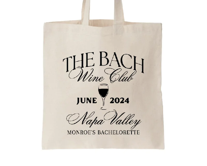 Massive Savings The Bach Wine Club Bachelorette Party Tote Bags Stylish Totes With Special Discounts Massive Savings The Bach Wine Club Bachelorette Party Tote Bags Stylish Totes With Special Discounts