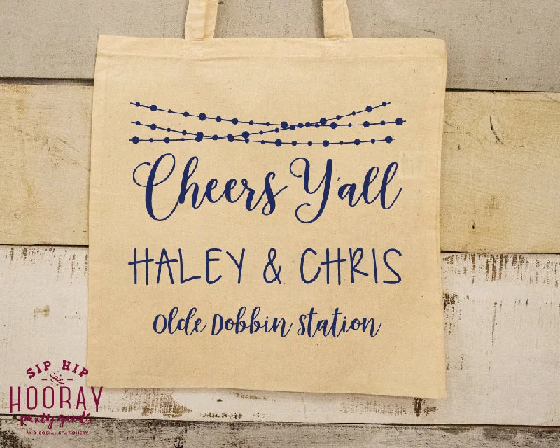 Professional Bags With Office Discounts Cheers Y'all Tote Bag 1755 High-Fashion Handbags At Reduced Costs