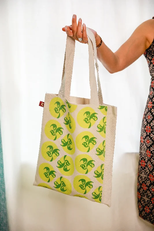 Seasonal Sale Bags RBTote 23 - Green yellow circle Sleek And Stylish Handbags At Lower Prices