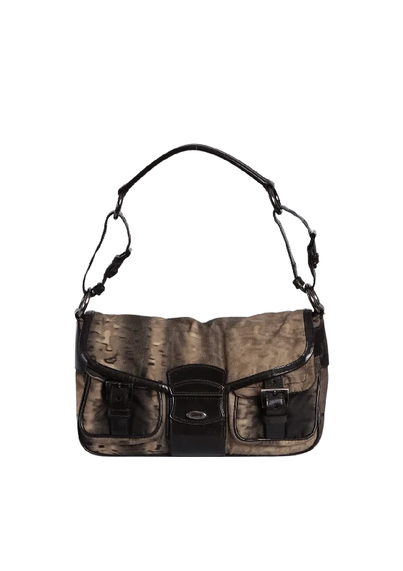Lightweight And Functional Bags For Travel And Work PUSHLOCK FLAP BAGUETTE Carry Elegance For Less