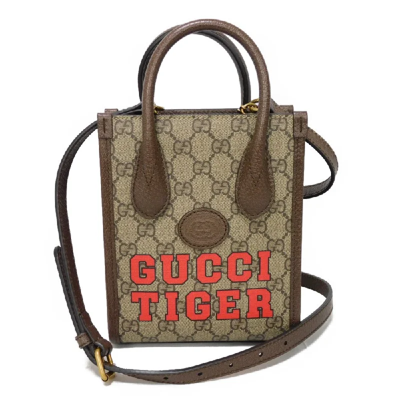 Final Sale Gucci Tiger GG Mini Tote Bag Fashionable Handbags, Limited-Time Deals