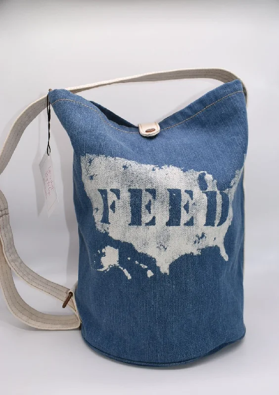 Senior Travelers Feed Project & GAP Denim Convertible Bucket Tote Bag High-Fashion Handbags At Reduced Costs Senior Travelers Feed Project & GAP Denim Convertible Bucket Tote Bag High-Fashion Handbags At Reduced Costs