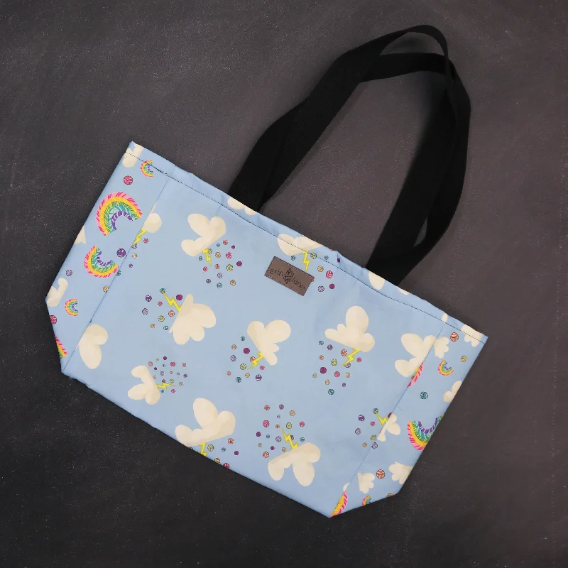 Odor-Resistant And Budget Bags Everyday Tote Bag in String Storm Designer Bags At Exclusive Clearance Prices