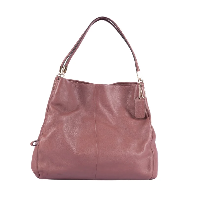 Clearance-Priced Bags Coach Burgundy Leather Madison Tote Flash Sale On Designer Bags