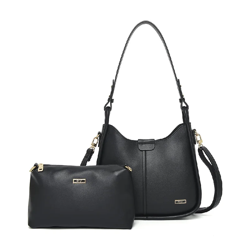Luxury Bags On Sale En-ji Yonbae Totebag - Black Designer-Inspired Bags At Reduced Prices