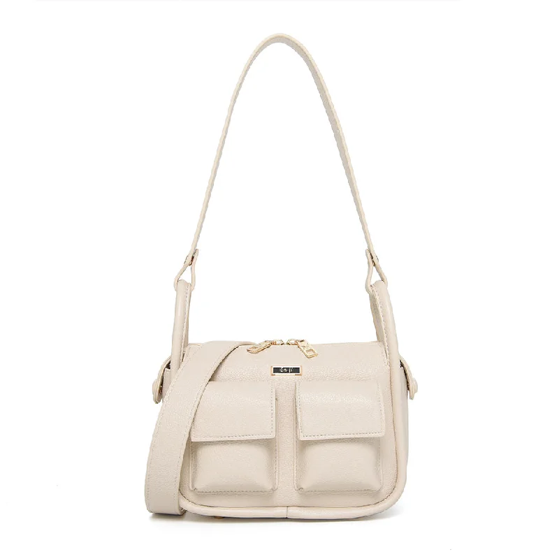 Budget Friendly En-ji Leeyon Shoulderbag - Cream Handbag Deals For Every Occasion
