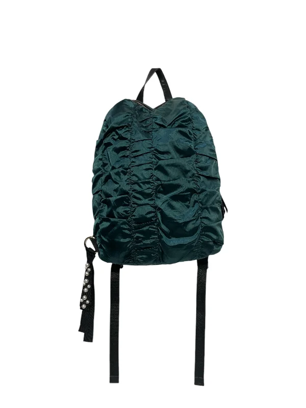 LANVIN en Bleu/Backpack/Green/Nylon/