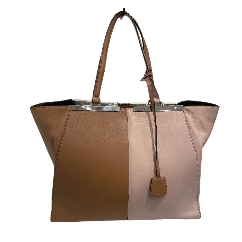 FENDI/Tote Bag[PO]/Brown/Leather/