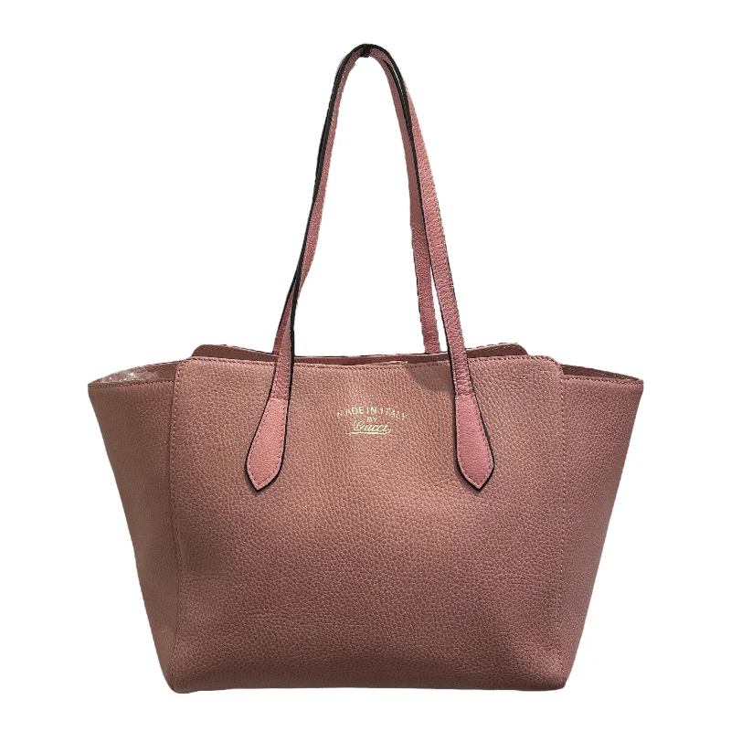 GUCCI/Tote Bag[PO]/Pink/Leather/