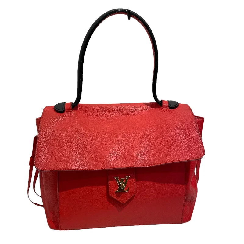 LOUIS VUITTON/Tote Bag[PO]/Red/Leather/