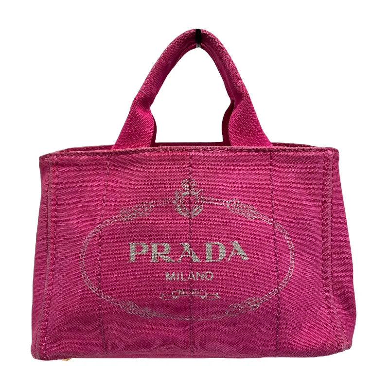 PRADA/Tote Bag[PO]/Pink/Cotton/