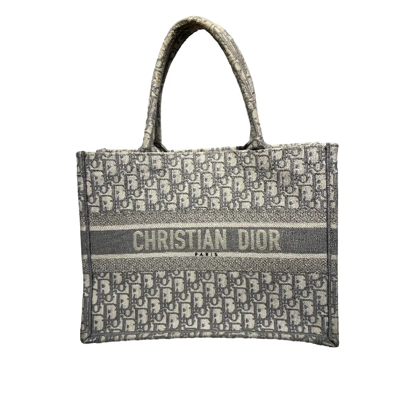 Christian Dior/Tote Bag/Monogram/WHT/