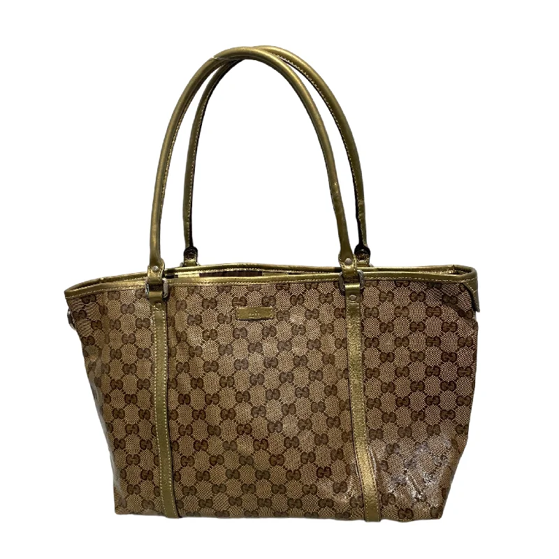 GUCCI/Tote Bag/Monogram/CML/Coated Crystal Canvas