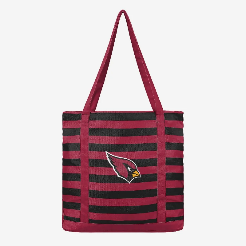 Arizona Cardinals Team Stripe Canvas Tote Bag