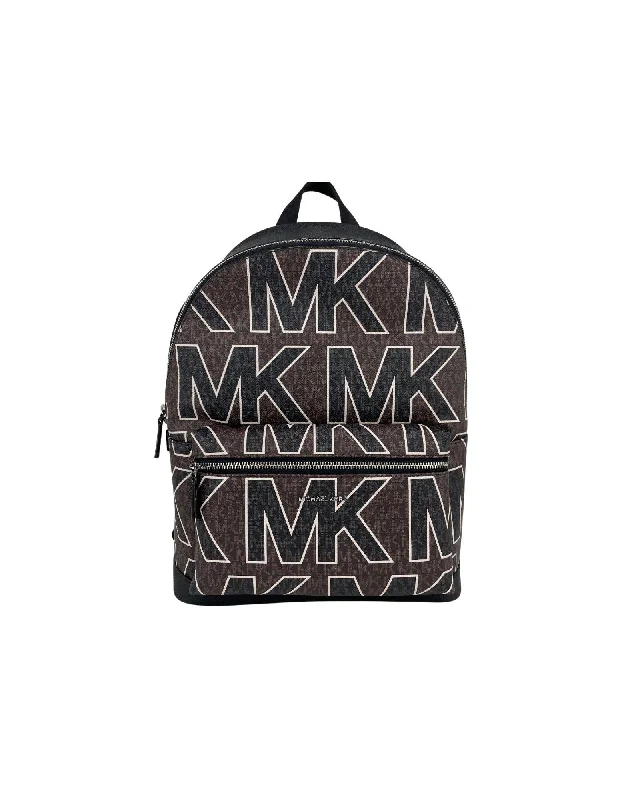 Michael Kors Large Graphic Logo Backpack with Inner Laptop Compartment