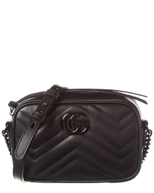 Gucci Gg Marmont Mini Matelasse Leather Crossbody