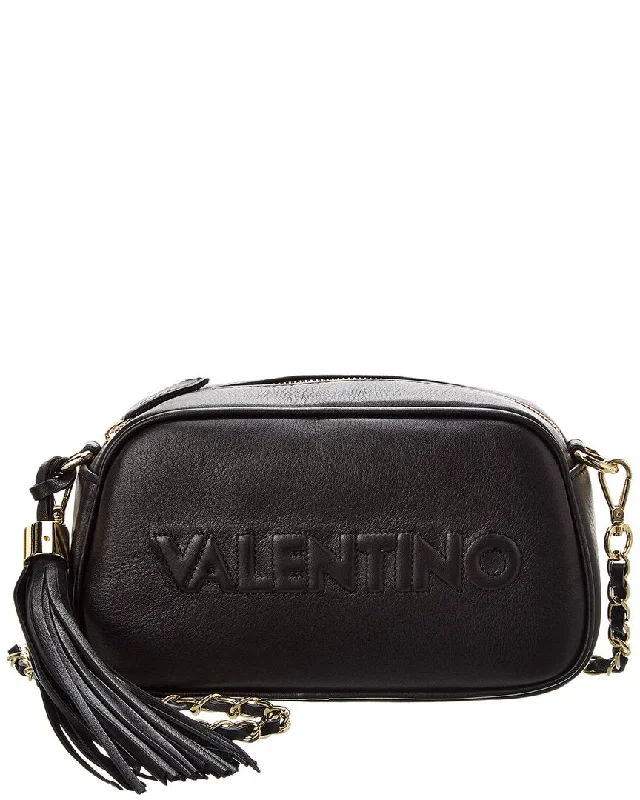 Valentino By Mario Valentino Bella Embossed Leather Crossbody