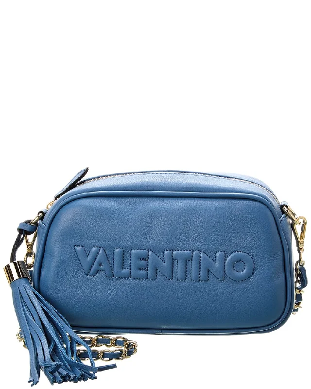 Valentino By Mario Valentino Bella Embossed Leather Crossbody