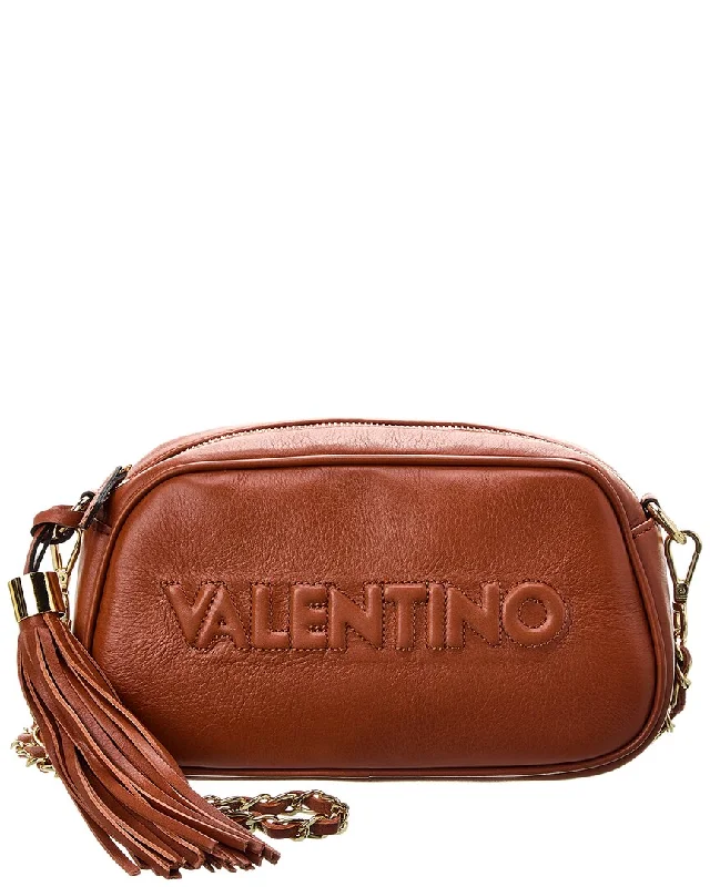 Valentino By Mario Valentino Bella Embossed Leather Crossbody