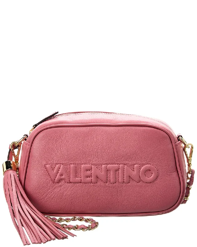 Valentino By Mario Valentino Bella Embossed Leather Crossbody