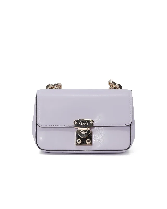 Guess Clip Fastening Lilac Shoulder Bag