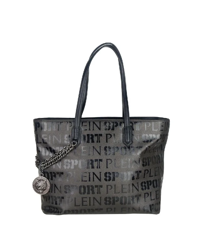 Plein Sport Logo Print Shoulder Bag