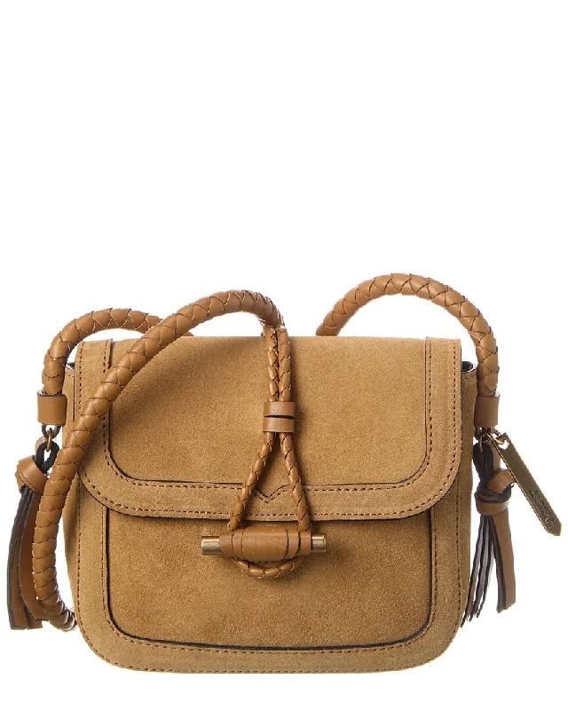 Isabel Marant Vigo Flap Suede Shoulder Bag