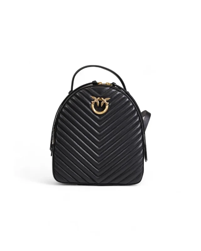 Pinko  Love Backpack - Quilted Leather Backpack for Women