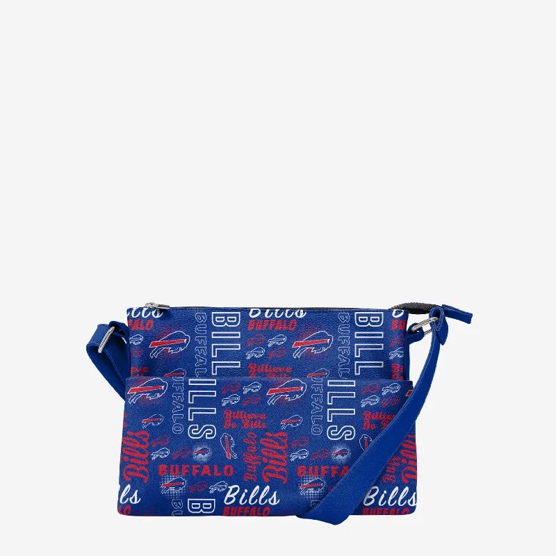 Buffalo Bills Spirited Style Printed Collection Foldover Tote Bag