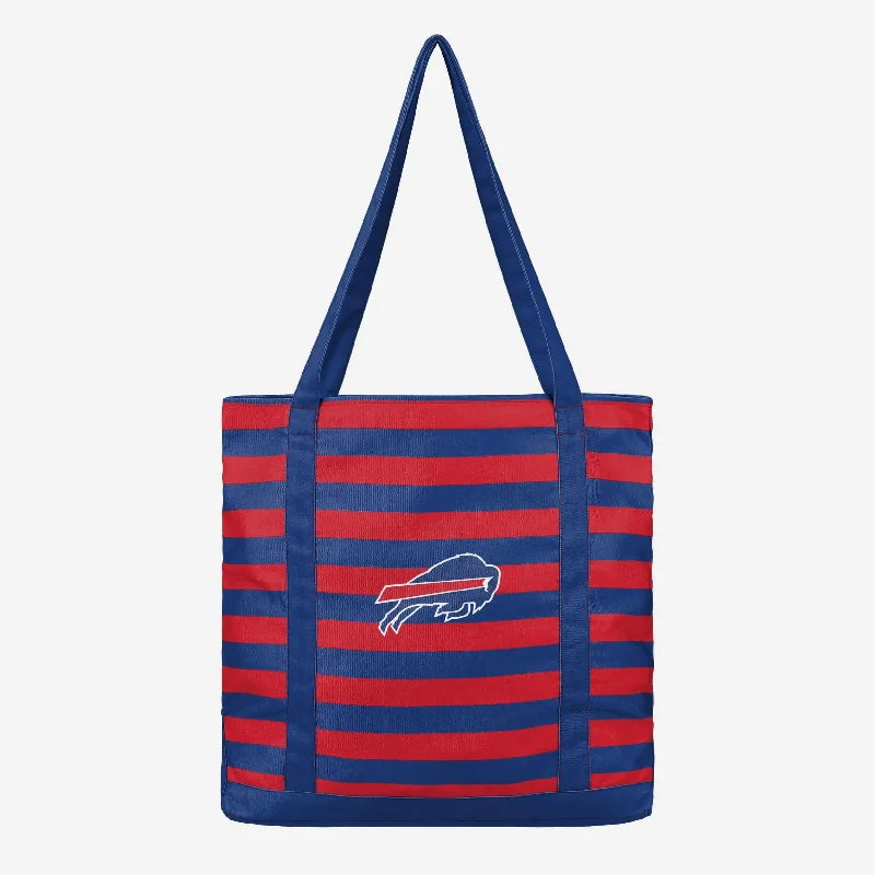 Buffalo Bills Team Stripe Canvas Tote Bag