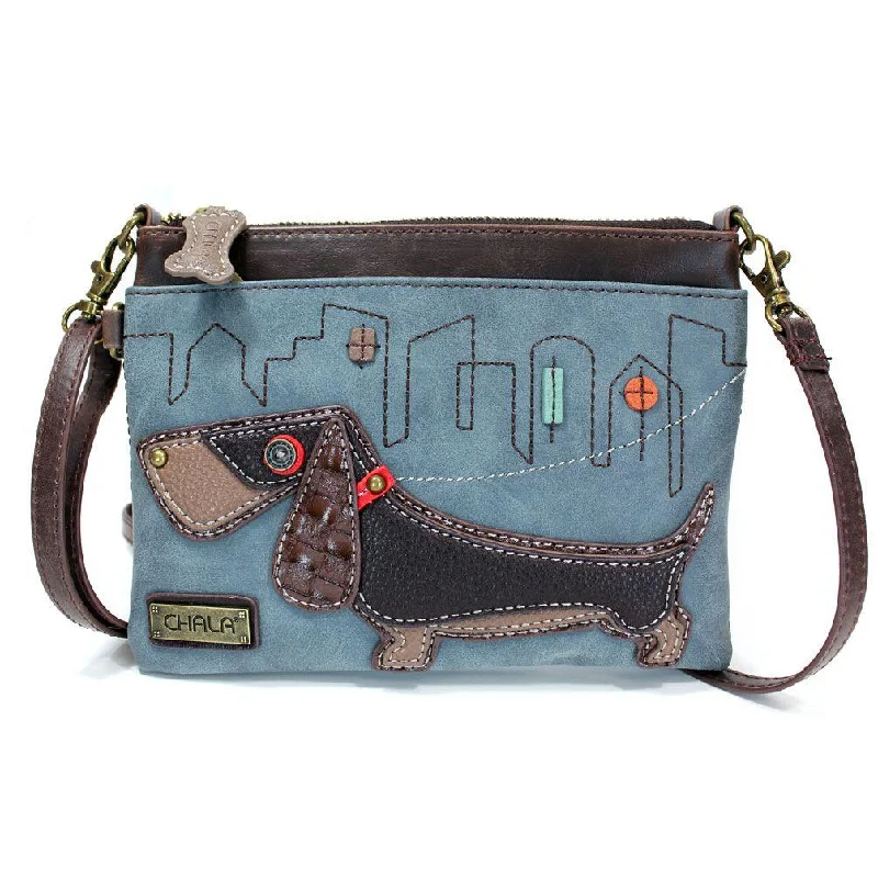 Chala Mini Crossbody Handbag WEINER DOG