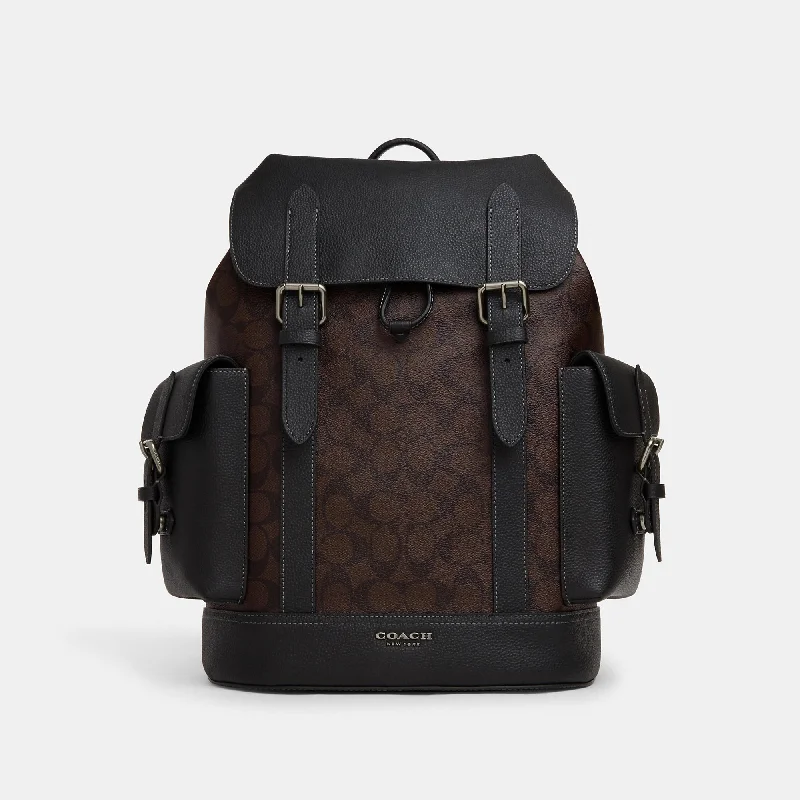 Coach Outlet Hudson Backpack In Signature Canvas