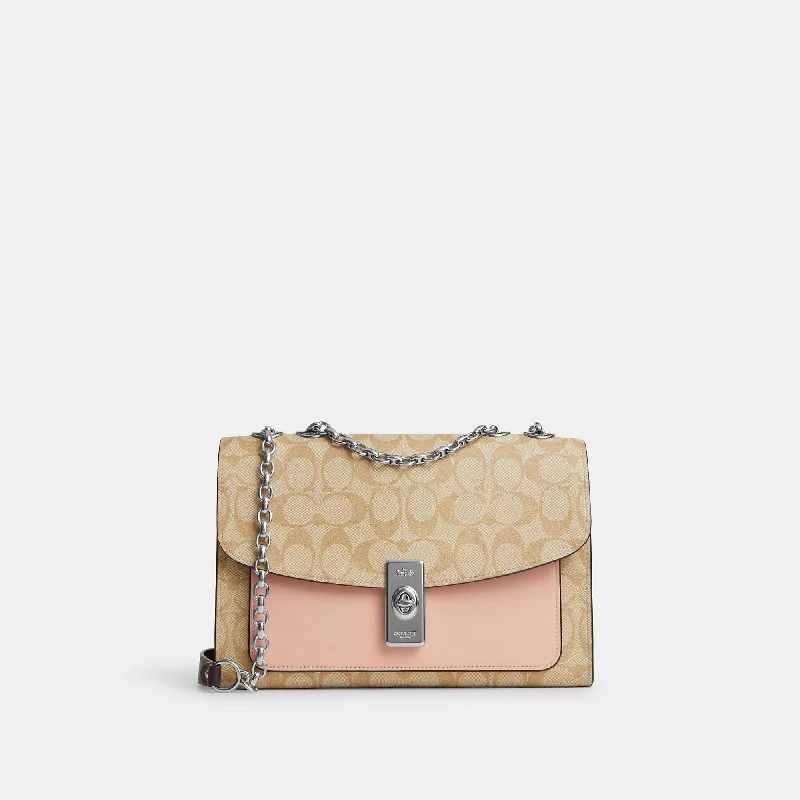 Coach Outlet Lane Shoulder Bag In Colorblock Signature Canvas