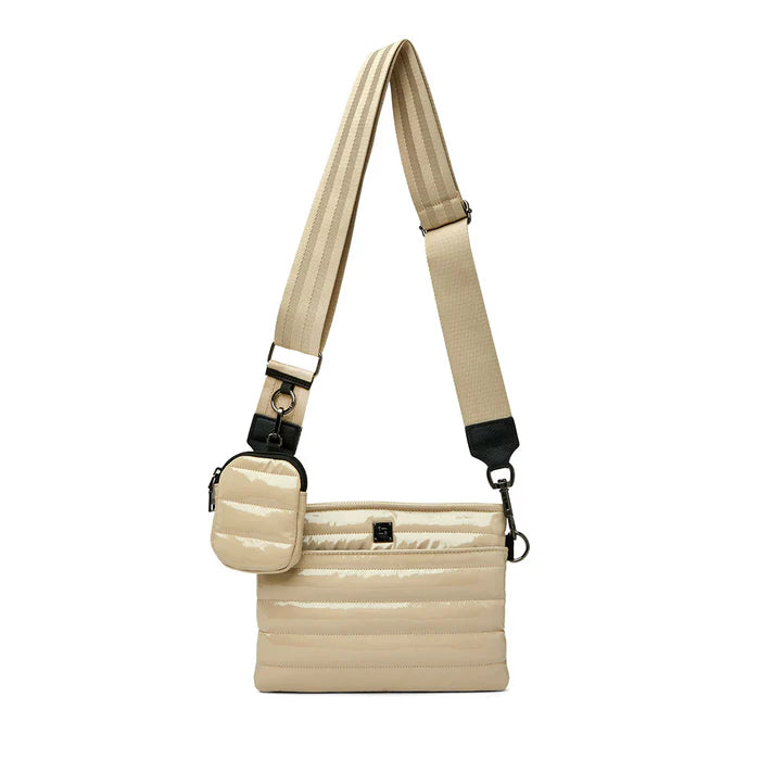 Downtown Crossbody | Blonde Patent