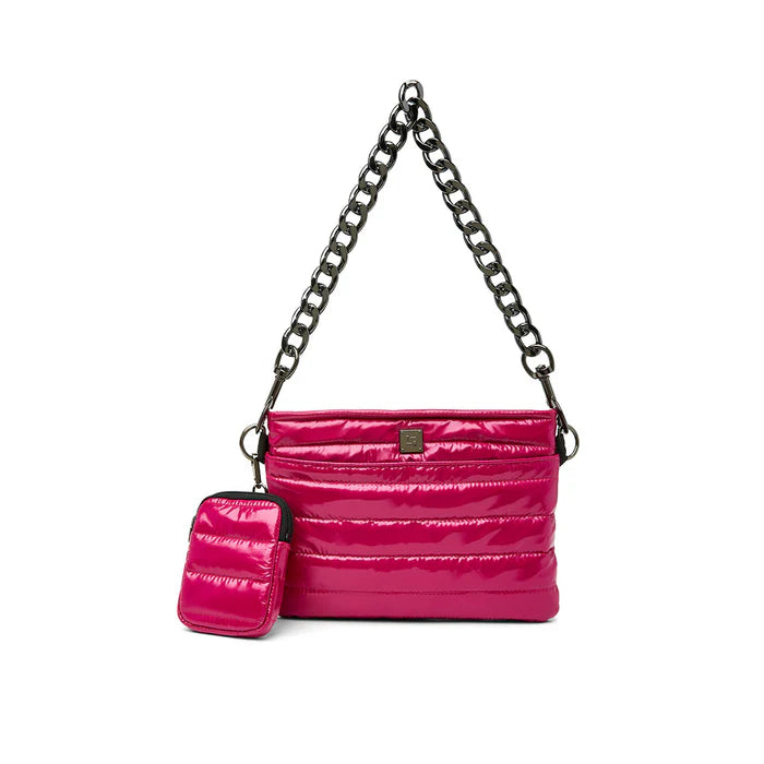 Downtown Crossbody | Glossy Garnet