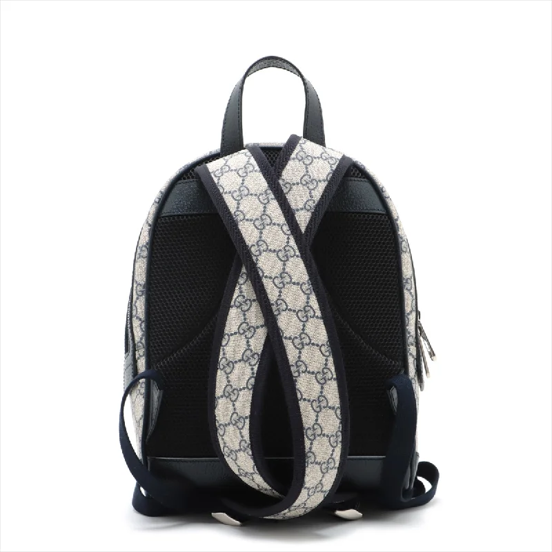 Gucci GG Supreme Ophidia PVC Leather Backpack/Rucksack Navy 547965