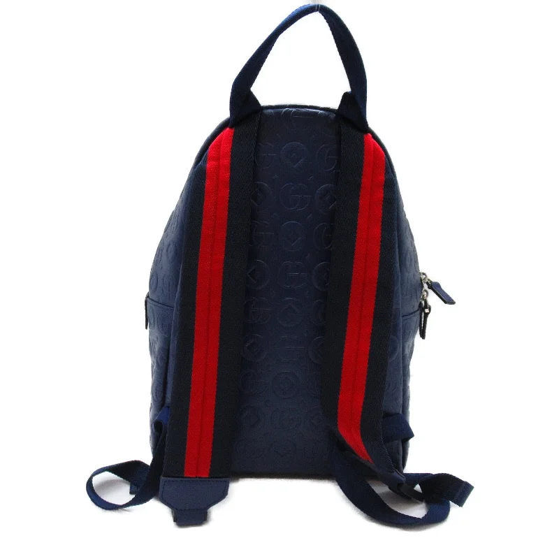 Gucci Kids Backpack Backpack Bag GG Canvas  Navy 782708FAC4E9771