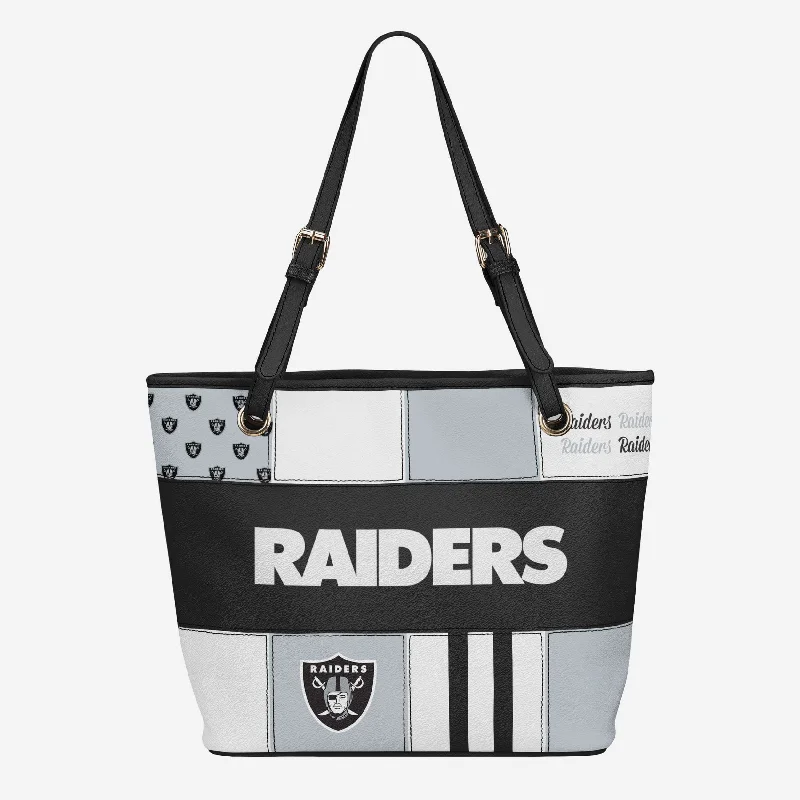 Las Vegas Raiders Printed Collage Tote