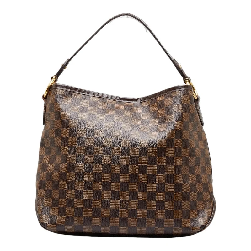 Louis Vuitton Damier Full-PM Shoulder Bag N41459 Brown PVC Leather  Louis Vuitton