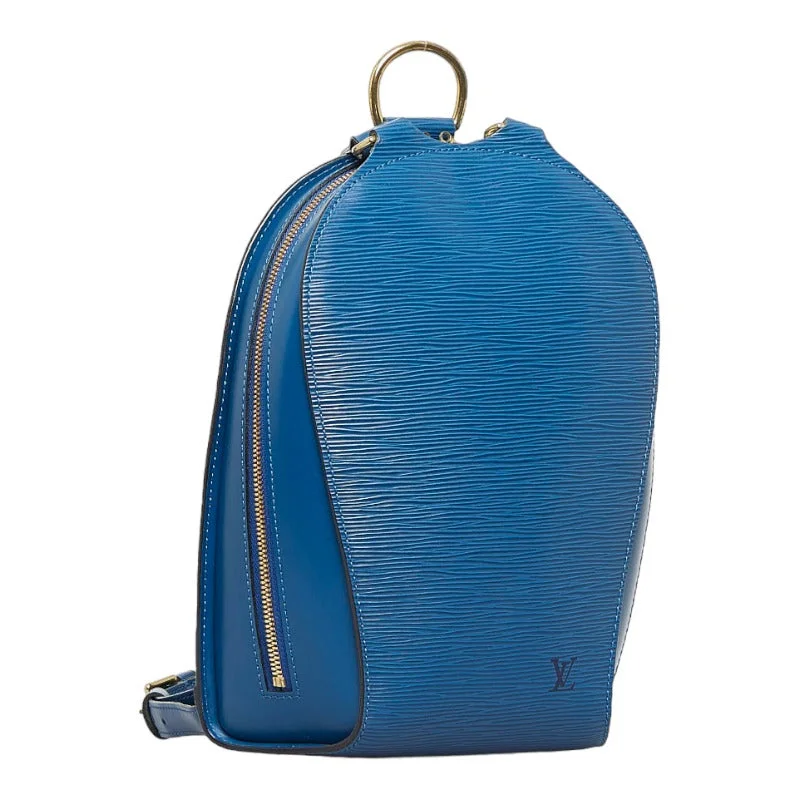 Louis Vuitton Epi Mabillon Backpack M52235 Toledo Blue