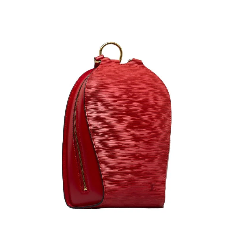 Louis Vuitton Epi Mabion Backpack M52237 Castilian Red Leather