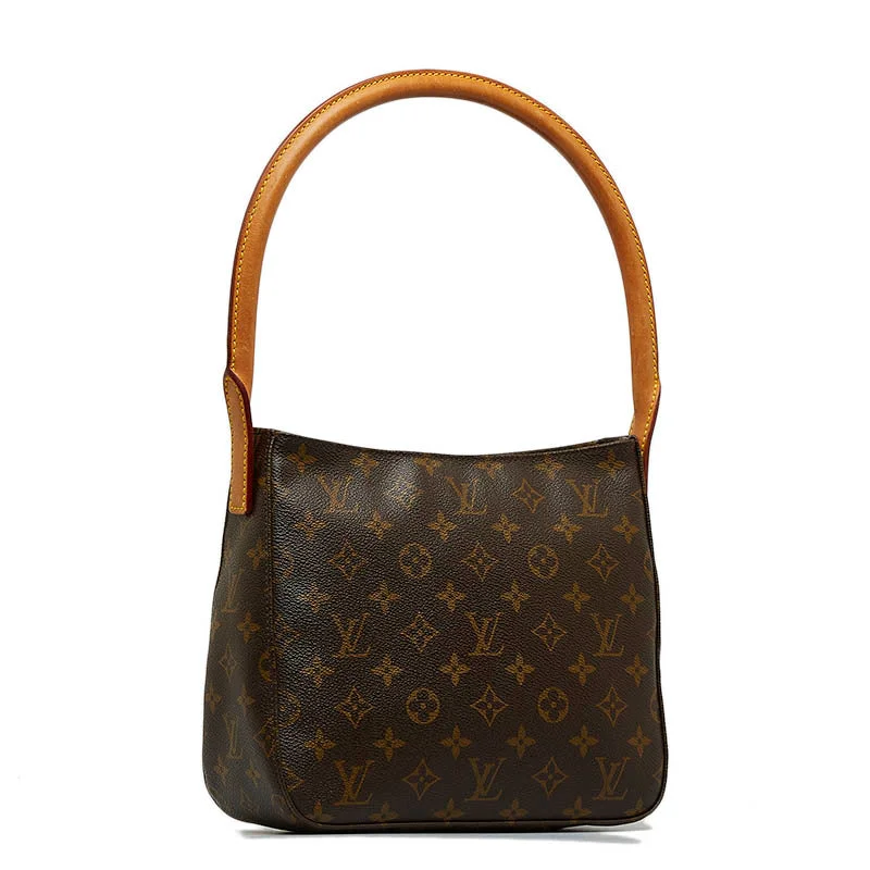 Louis Vuitton Monogram Looping MM Shoulder Bag Handbag M51146