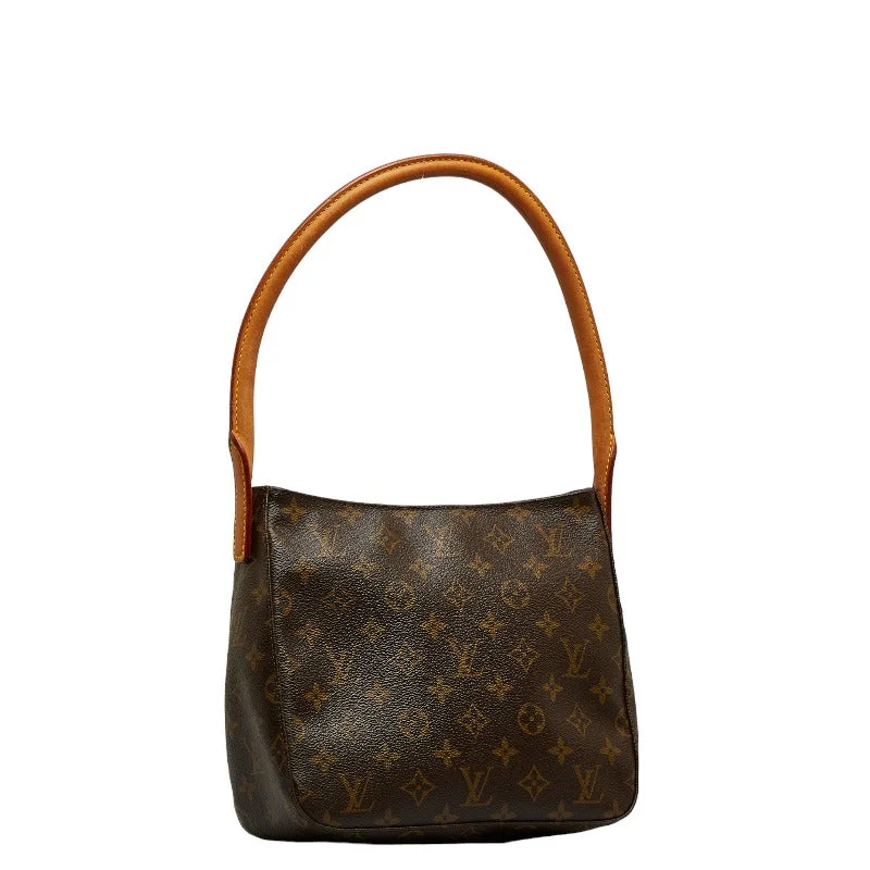 Louis Vuitton Monogram Looping MM Shoulder Bag Handbag M51146