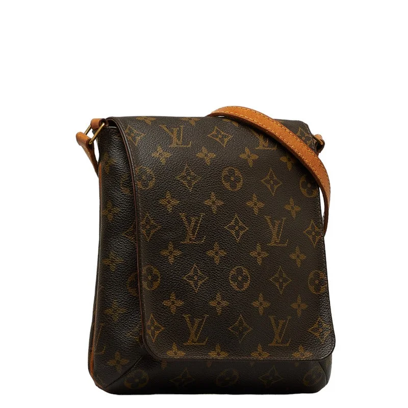 Louis Vuitton Monogram Musette Salsa Long Shoulder Bag M51387 Brown PVC Leather  Louis Vuitton