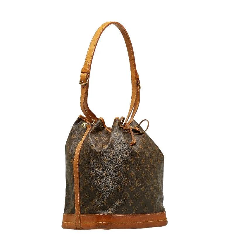 Louis Vuitton Monogram Noe Shoulder Bag M42224 Brown