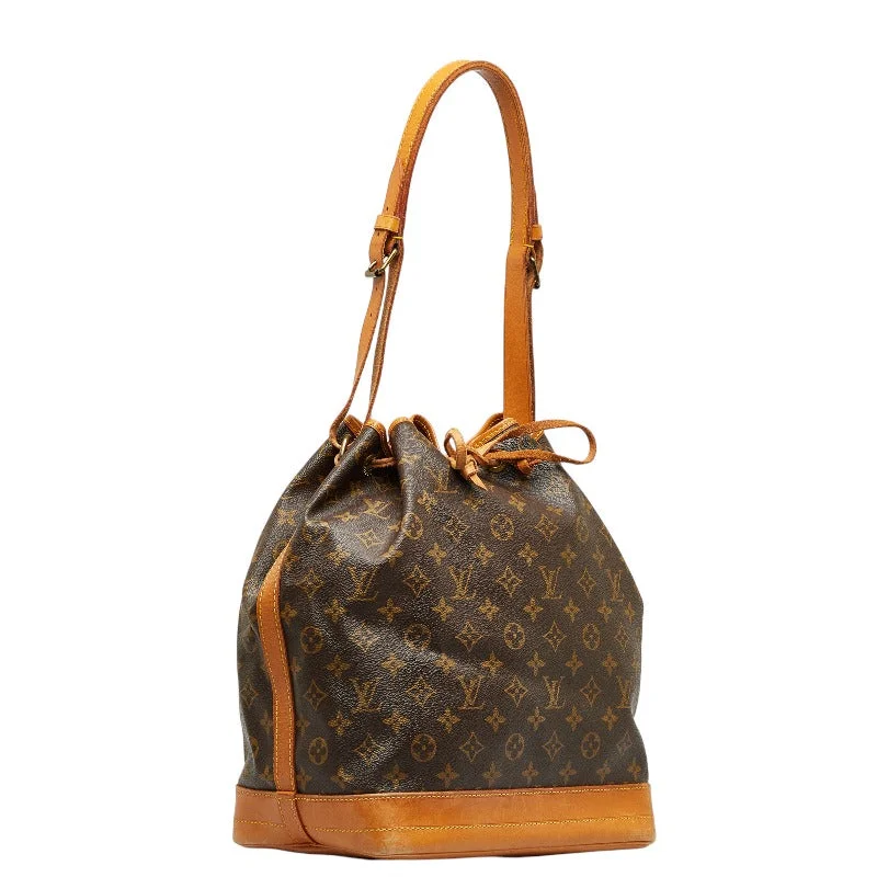 Louis Vuitton Monogram Noe Shoulder Bag M42224 Brown